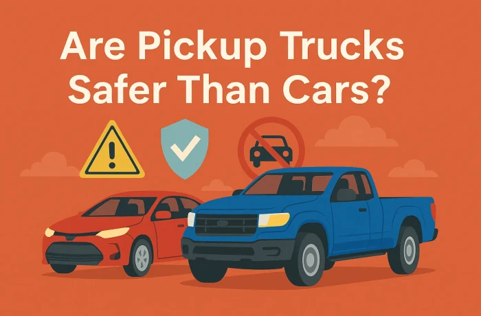 Are Pickup Trucks Safer Than Cars?